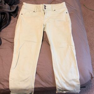 Mint colored jeans